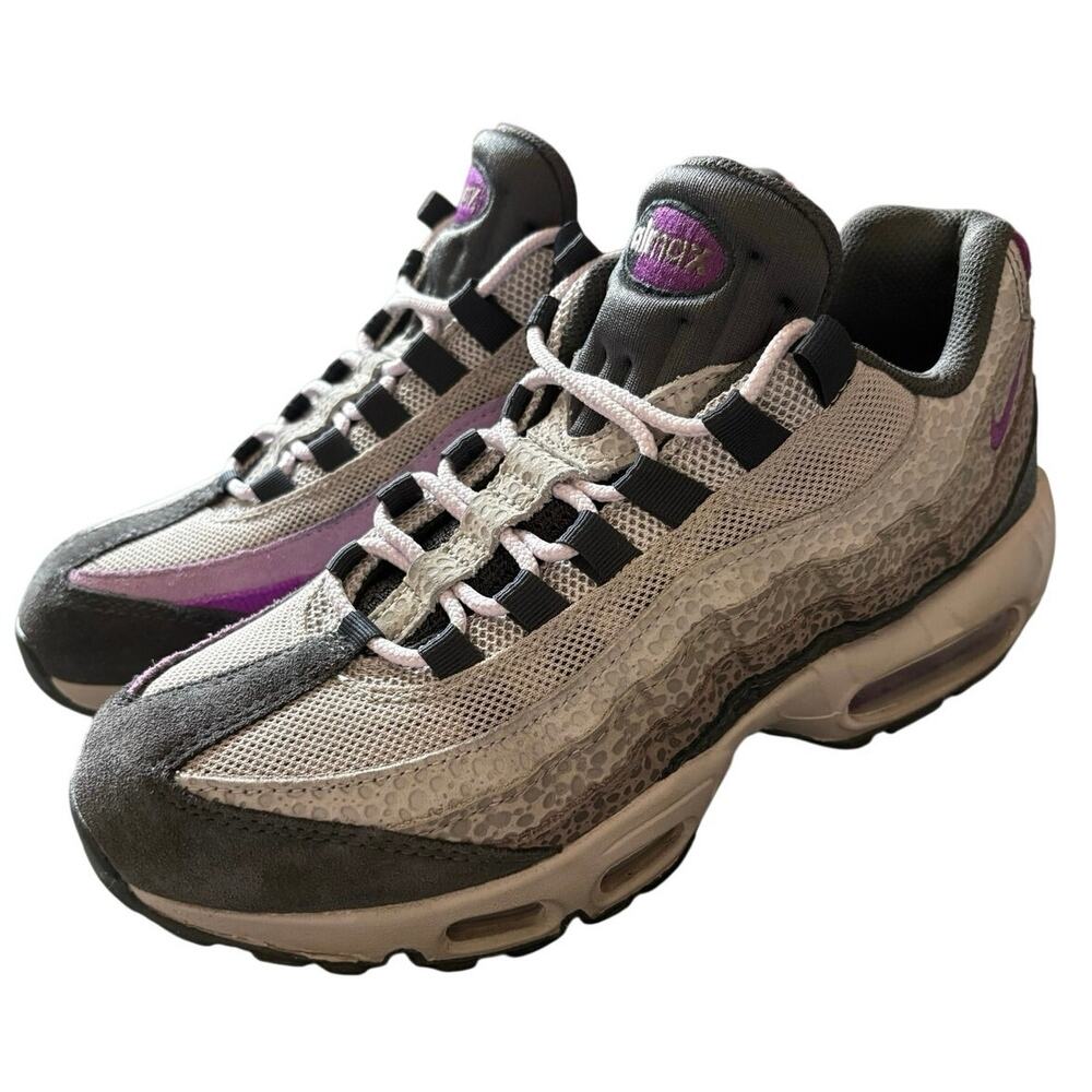Nike Air Max 95 Viotech Safari Mismatched Suede Corduroy Women's 9 DX2955-001